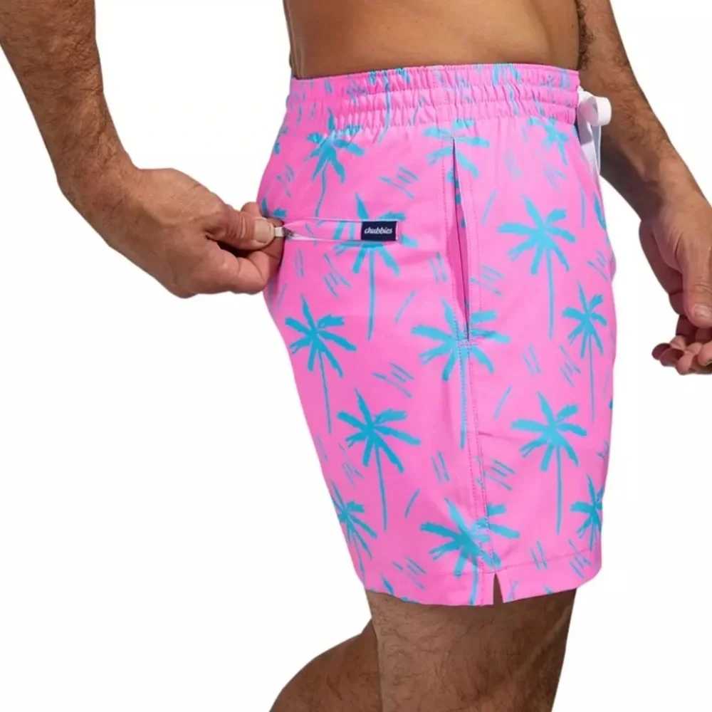 CHUBBIES Classic 5.5in Swim Trunks In Prince Of Prints Pattern